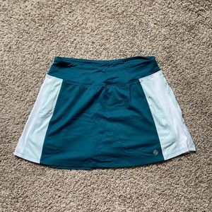 tennis skirt with spanks underneath!